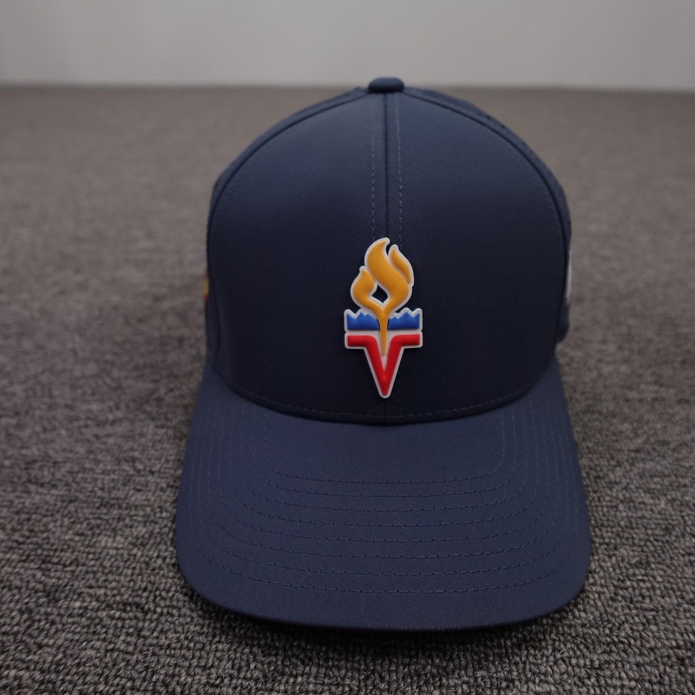 Branded Bills Hat Cap Strap Back Mens One Size Blue Colorado Flag Flexfit 110